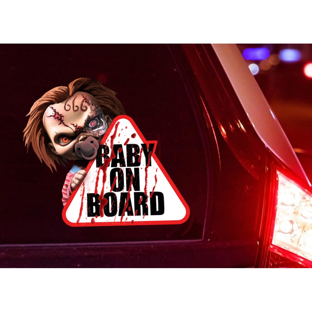 Baby on board sticker til bil