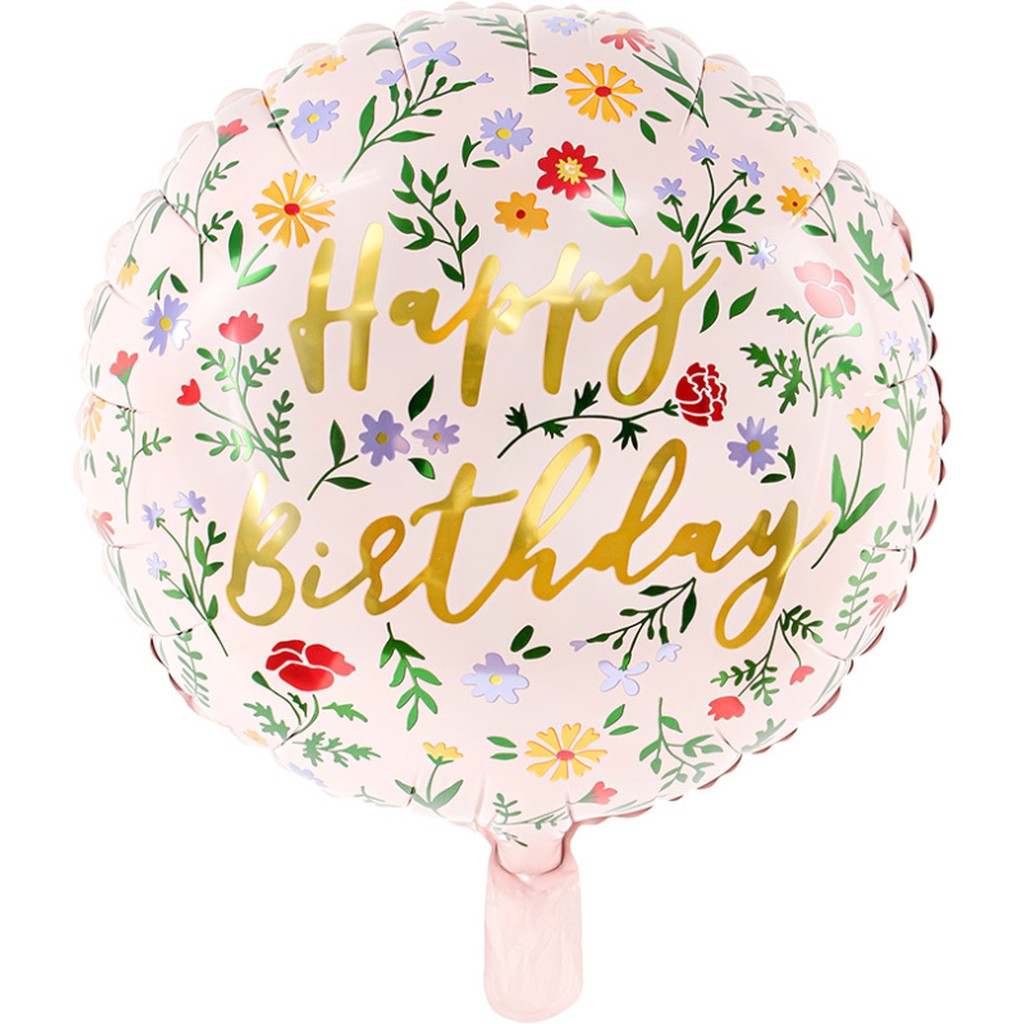 Folieballon Happy Birthday