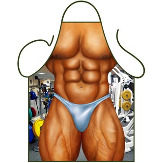 Forklæde bodybuilder