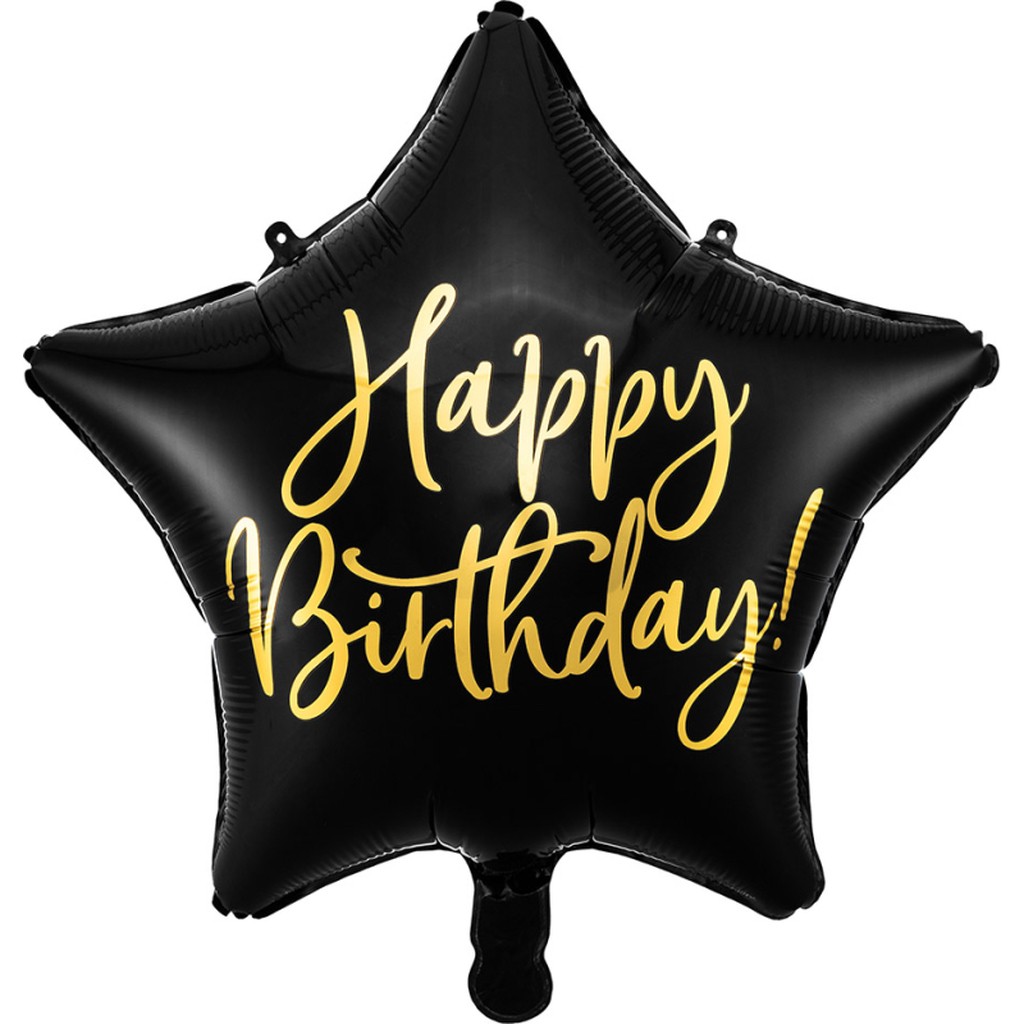 Folieballon Happy Birthday