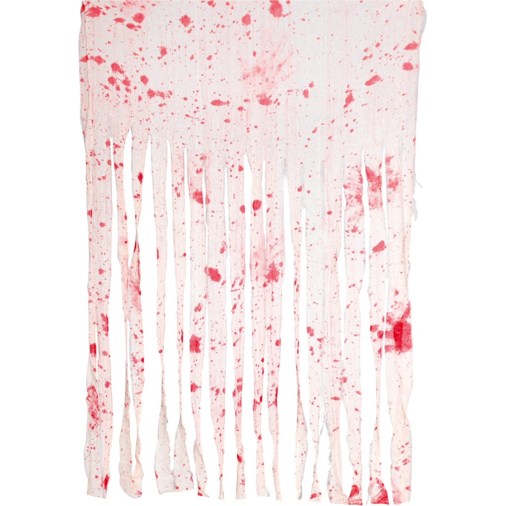 Blodigt gardin 115x150 cm