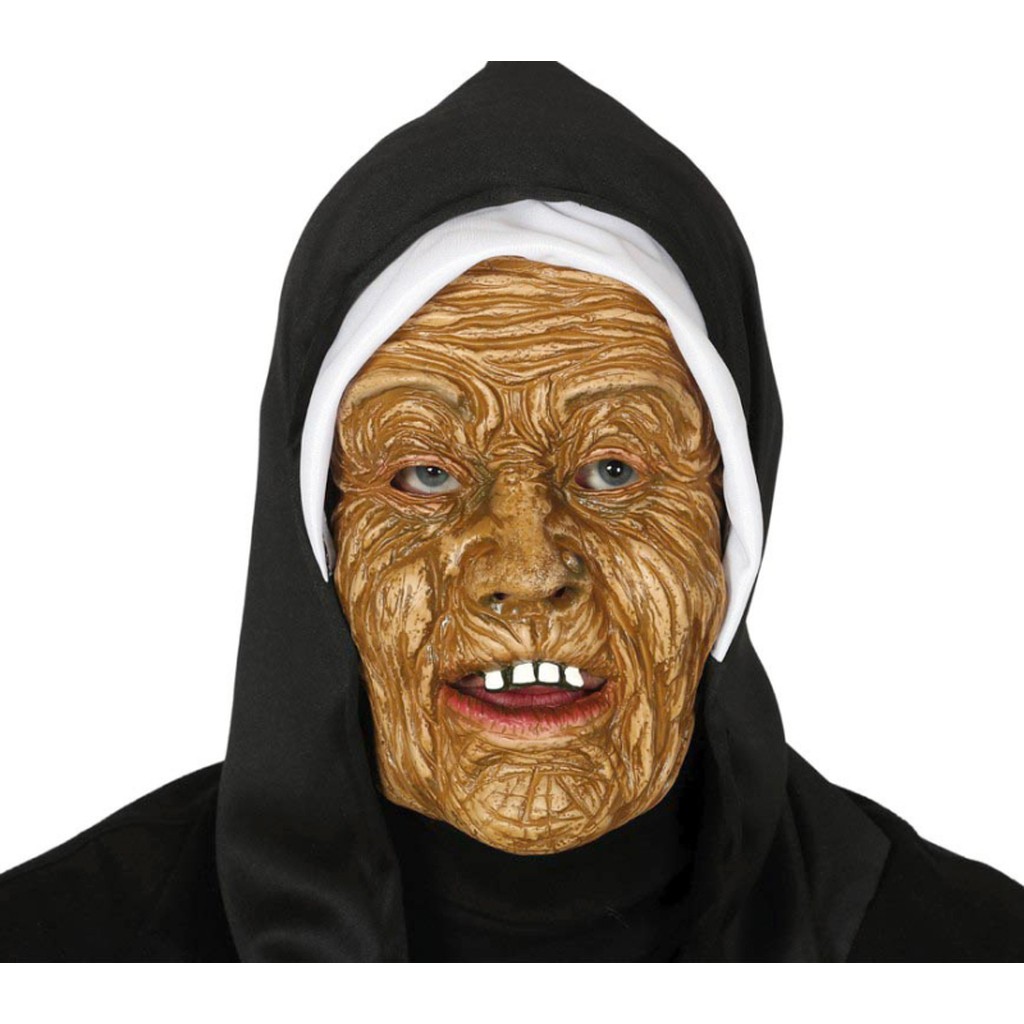Gammel nonne maske med hætte