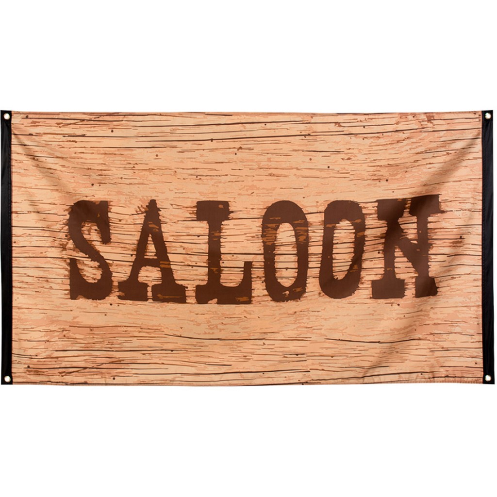 Wild West Saloon flag 90x150 cm