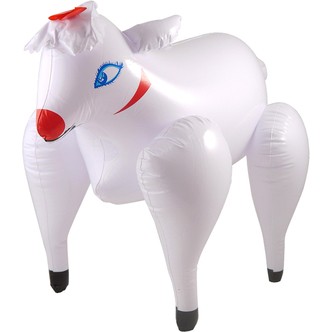 Oppusteligt får 54 cm