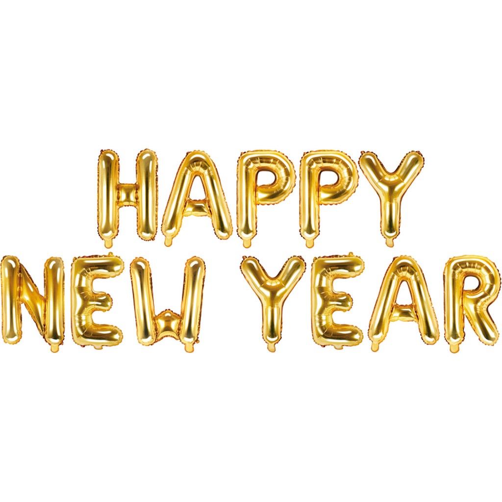 Happy New Year balloner