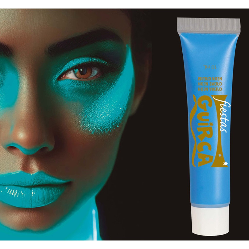 Sminke UV/Neon blå 10 ml