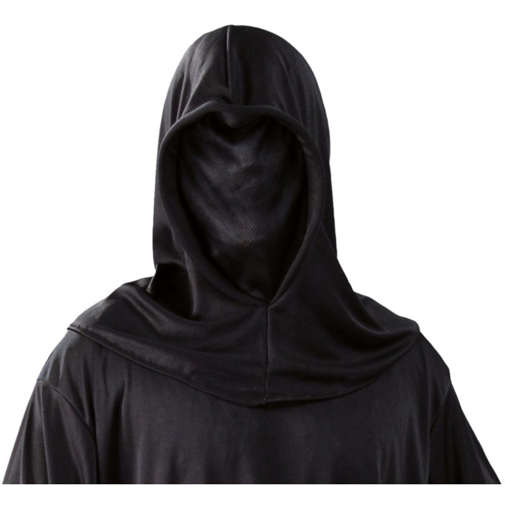 Hætte maske, sort