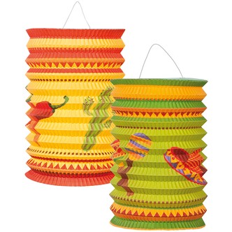 Lanterne mexicansk 2-pak