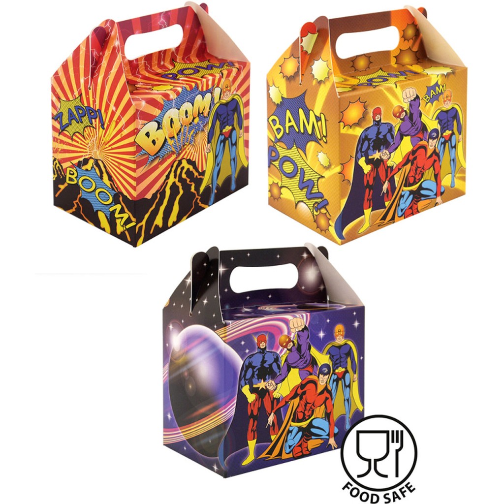 Superhelt snackbox 14x9,5x12 cm