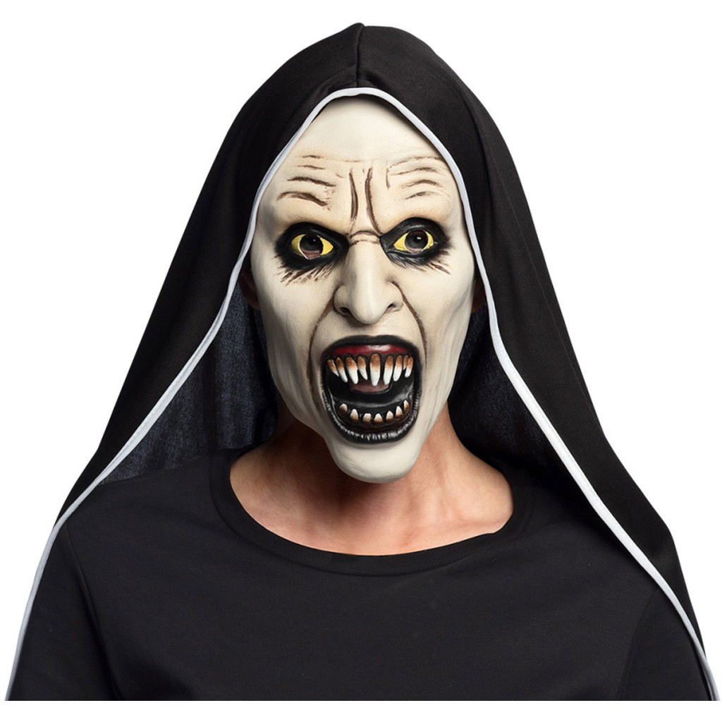 Uhyggelig nonne maske