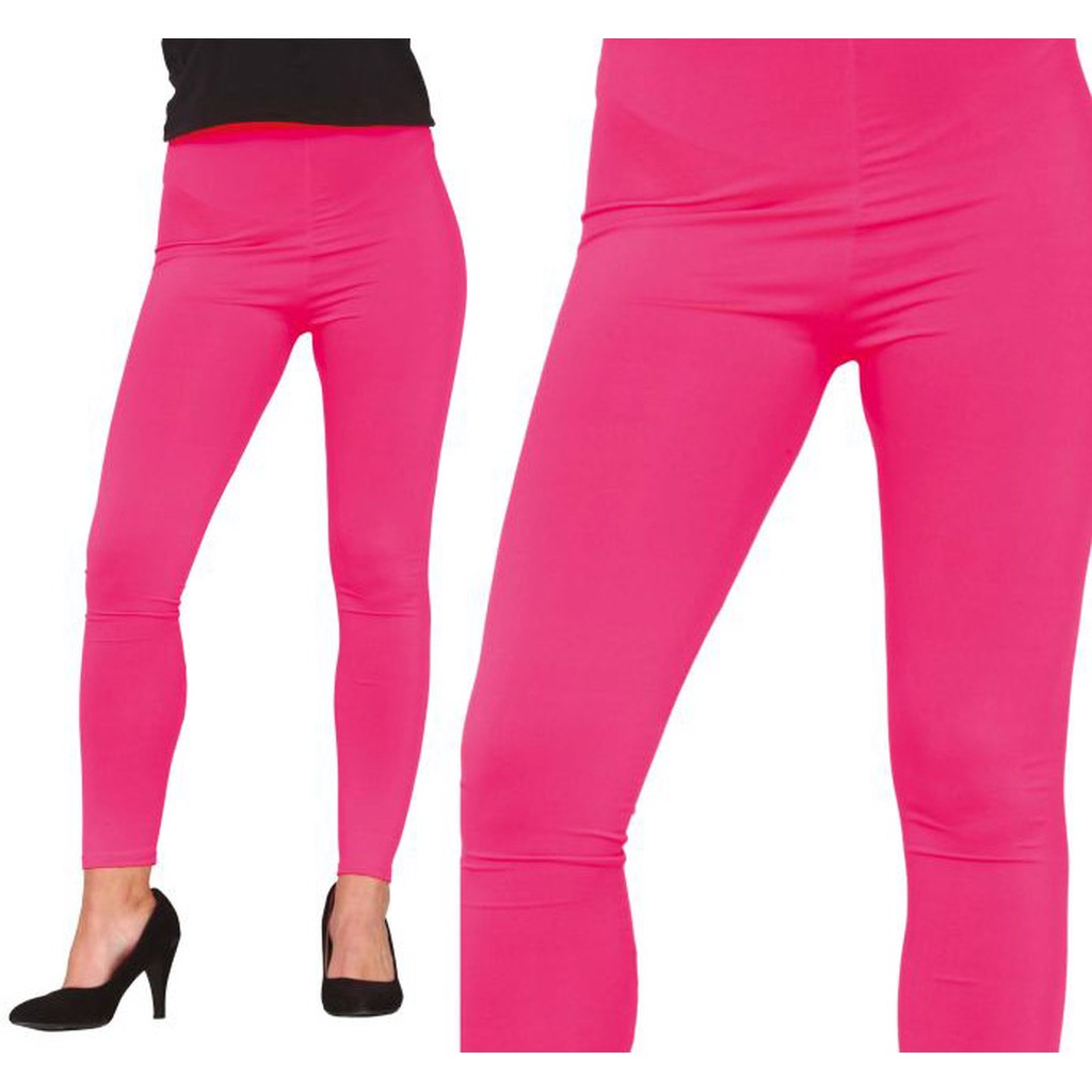 Leggings, neon-pink, str. L
