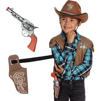 Cowboy pistol sæt til børn