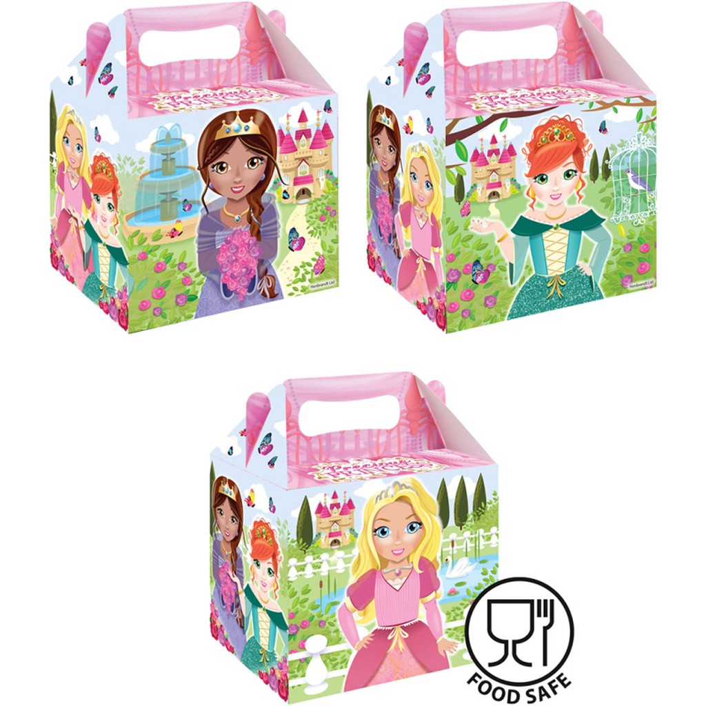 Prinsesse snackbox 14x9,5x12 cm