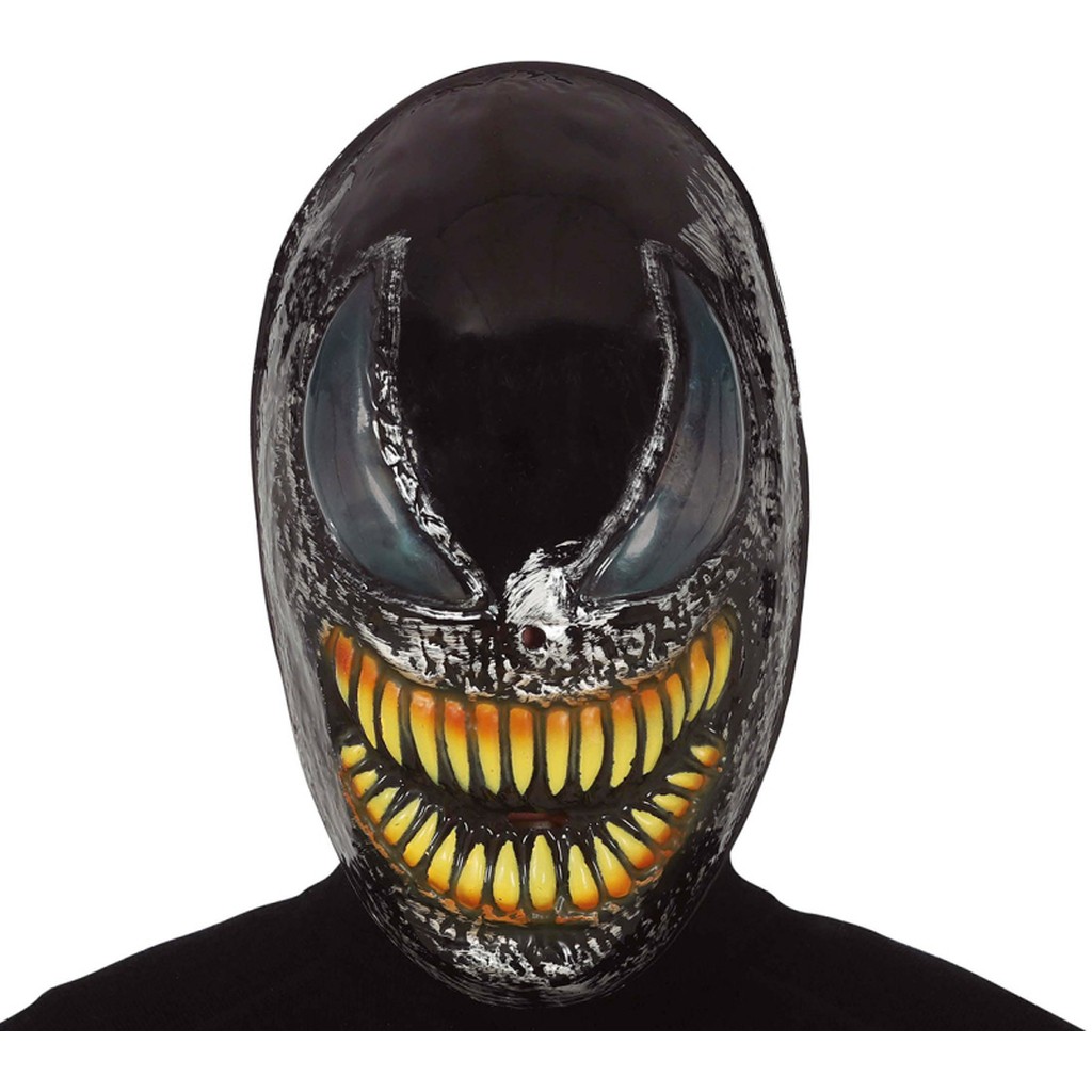 Sort alien maske, plast