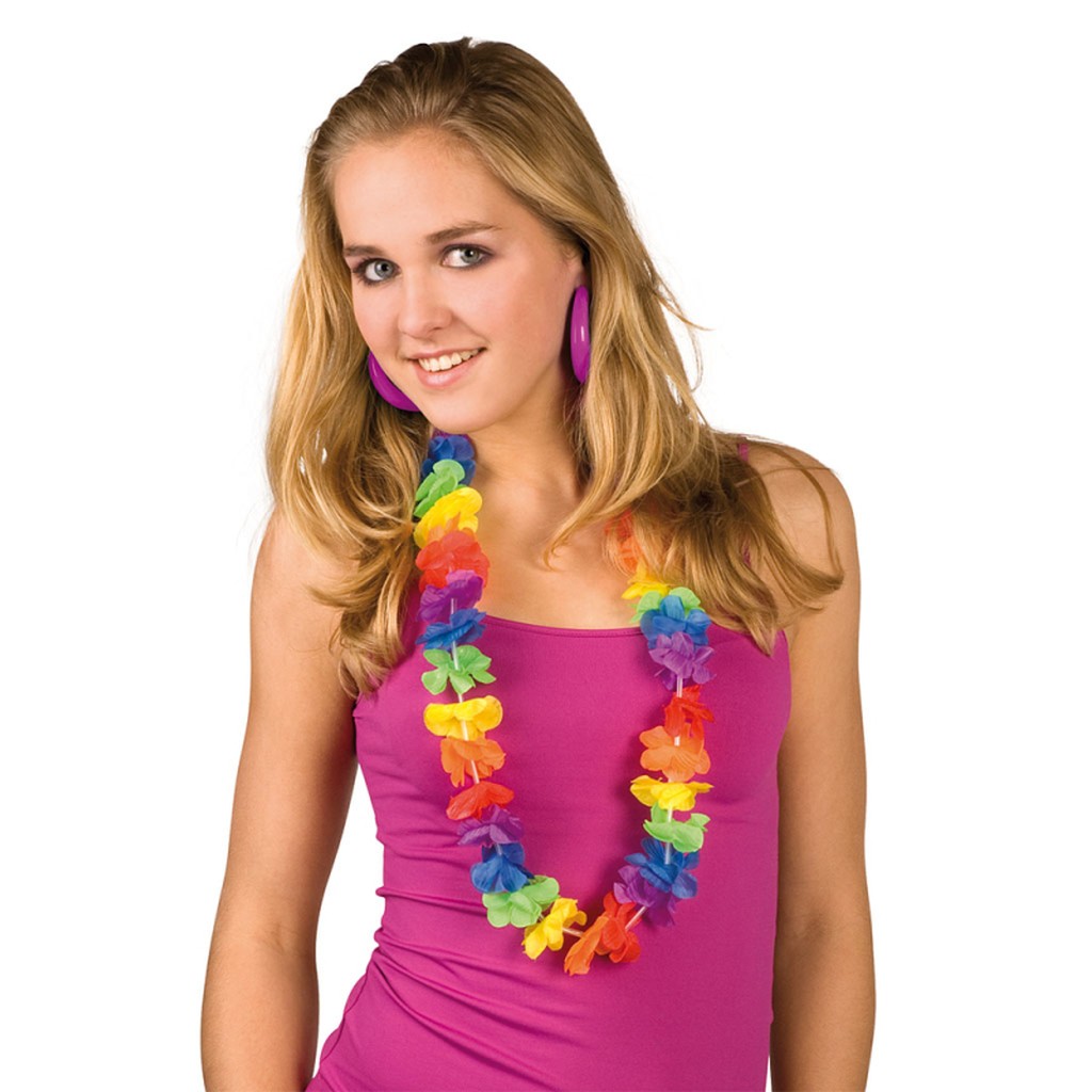 Hawaiikæde regnbue
