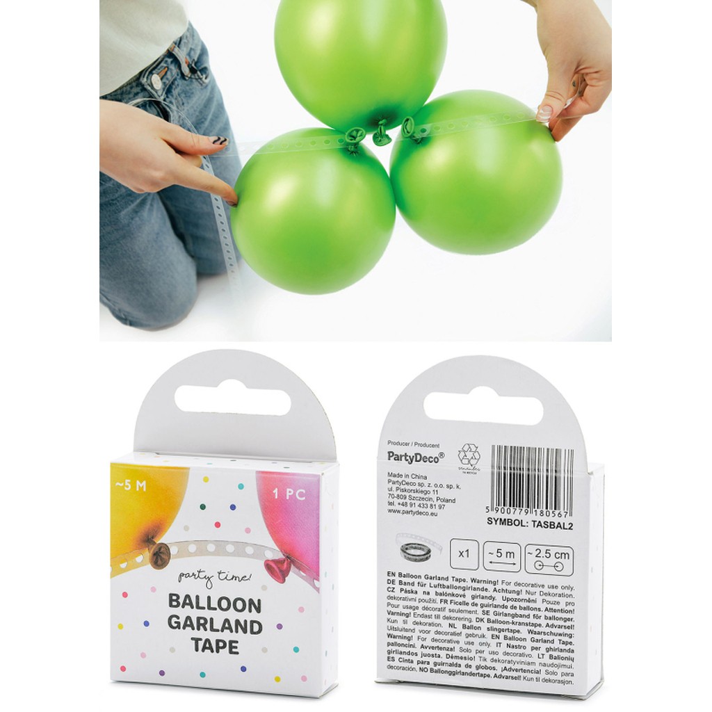 Ballon guirlande bånd 5 m