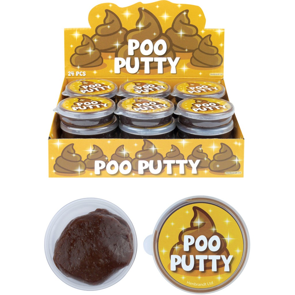 Poo putty slim, brun