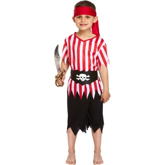Pirat kostume, 10-12 år