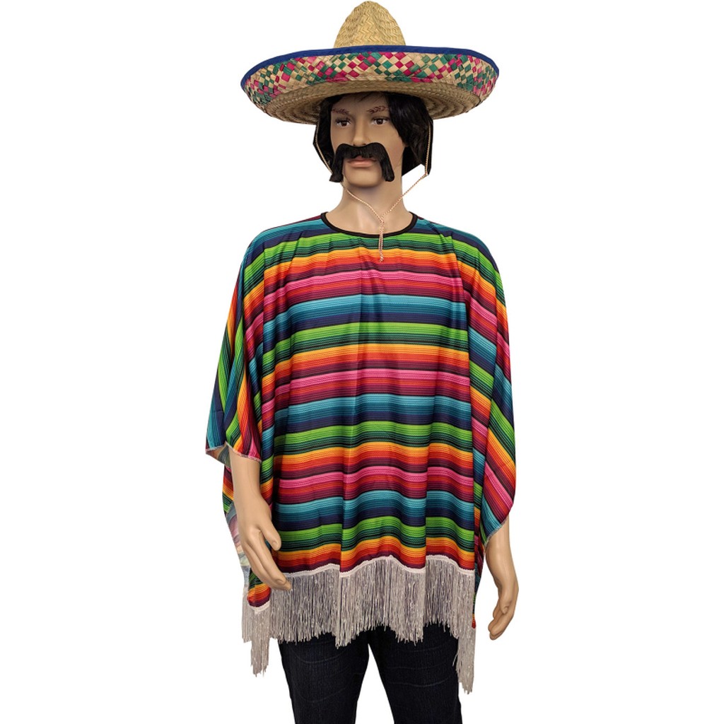 Mexicansk poncho, regnbue