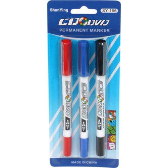 Permanent marker dobb. 3-pk