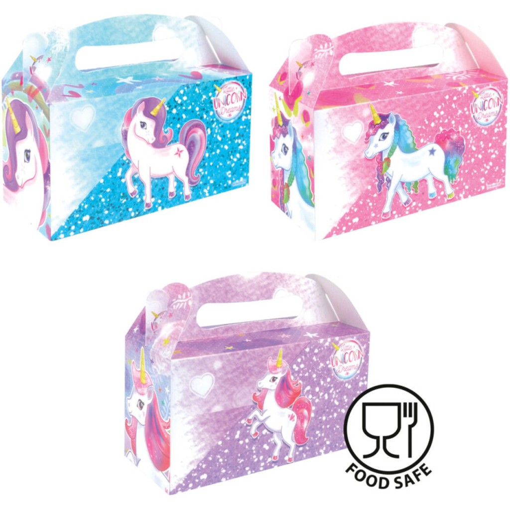 Unicorn snackbox 22,5x9,5x12 cm