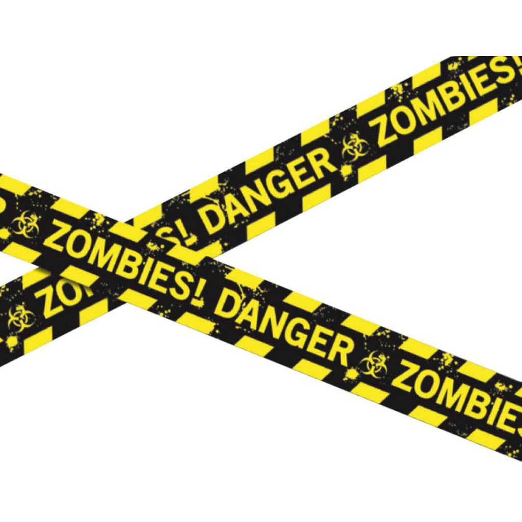 Zombie Police afspærringsbånd 6m