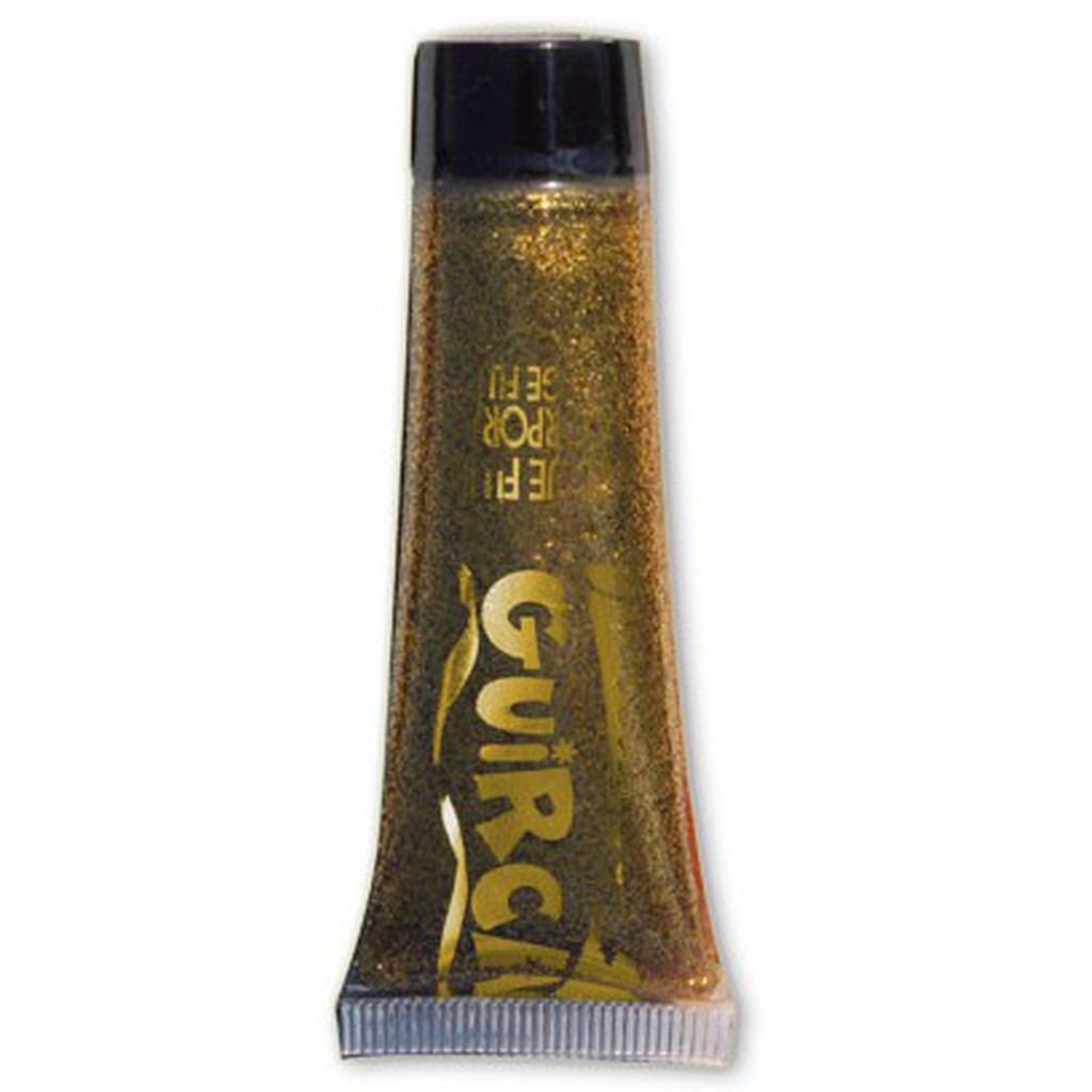 Sminke 20 ml, guld glitter