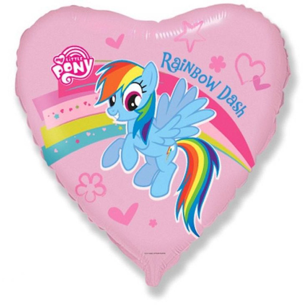 Ballon MLP Rainbow Dash