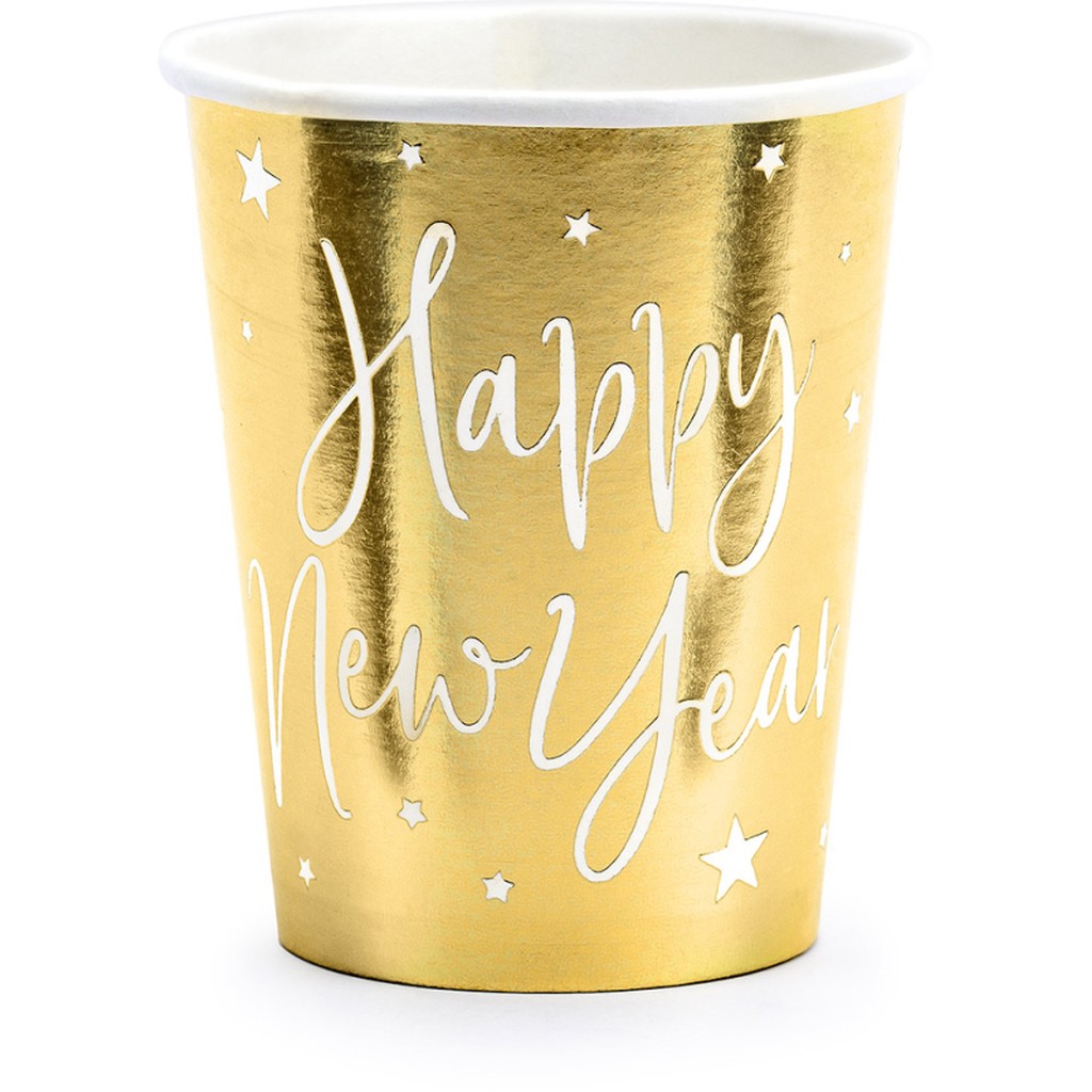 Happy New Year papkrus 6-pk