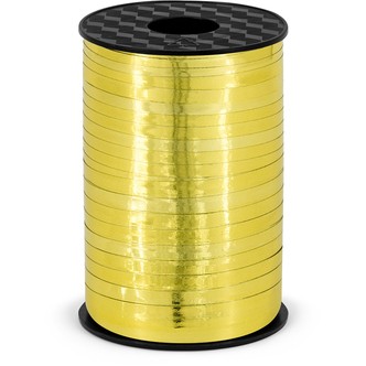 Gavebånd 5mm x 225m guld