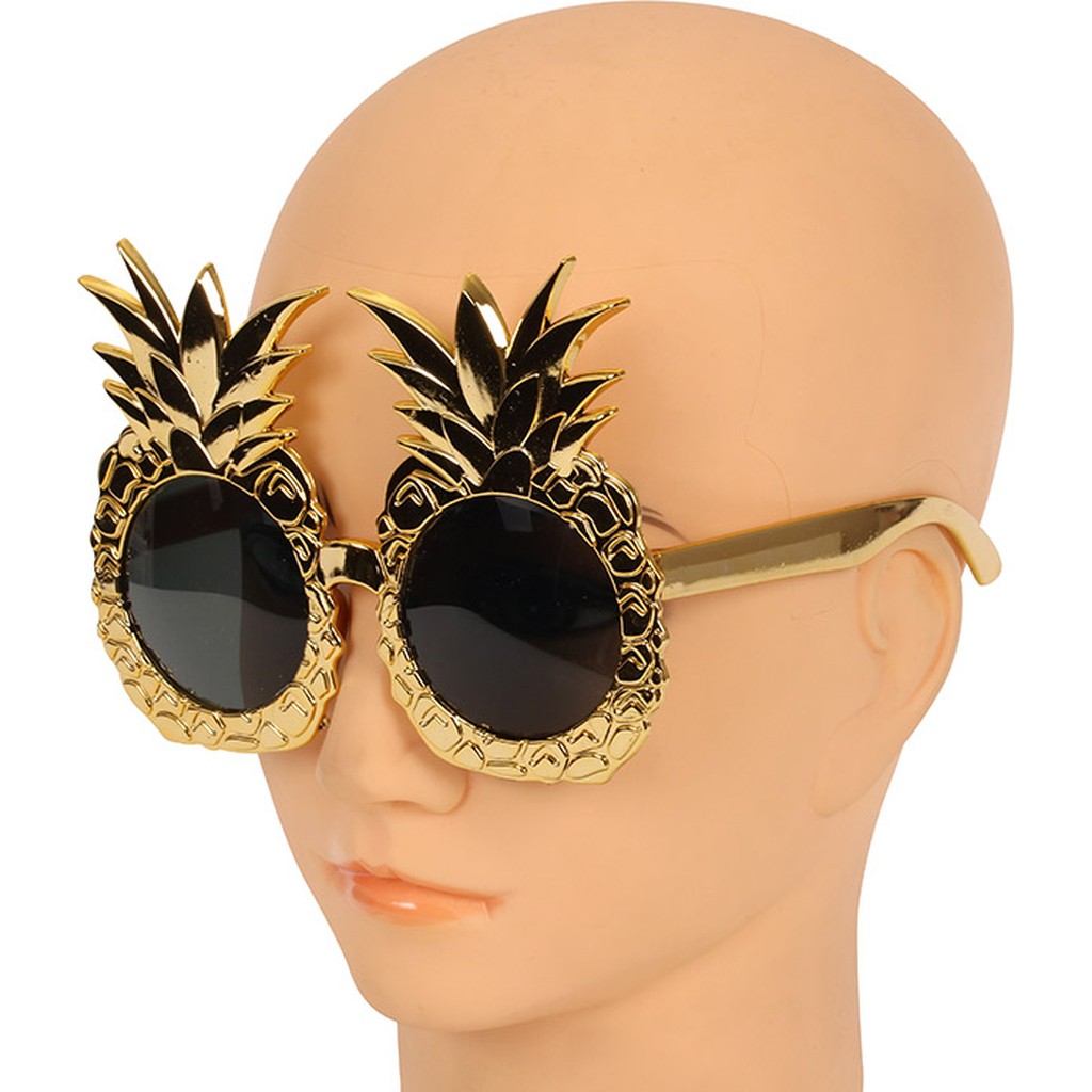 Ananas solbriller, guld