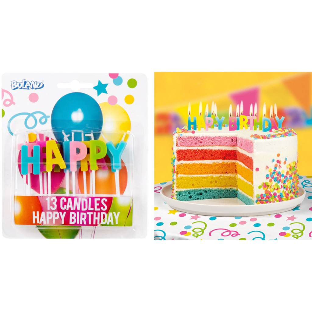 Happy Birthday kagelys