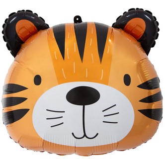 Folieballon tiger 41x36 cm