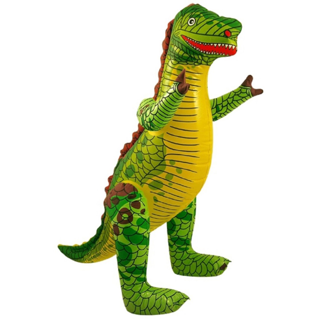 Oppustelig dinosaur 90 cm