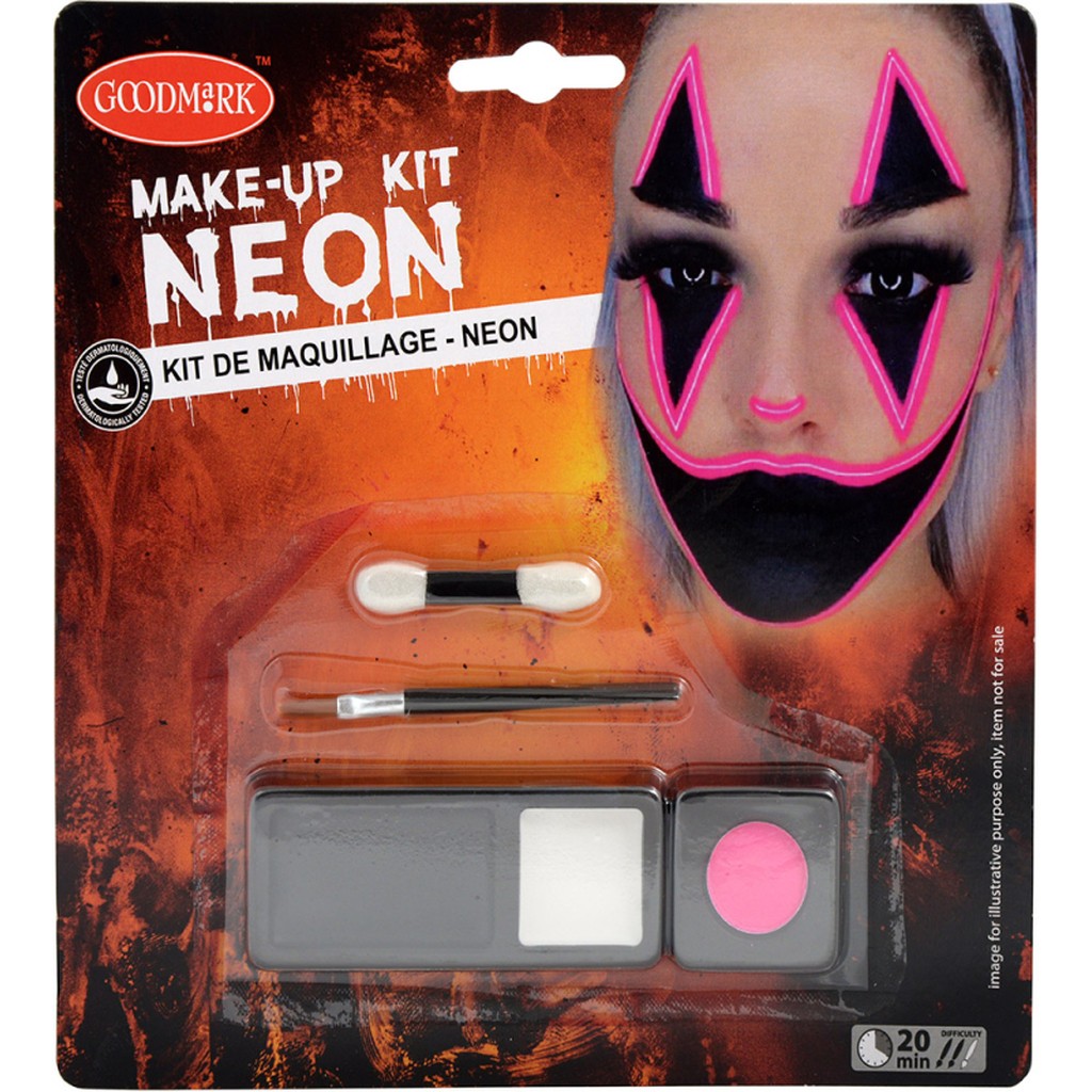 UV/Neon makeup sæt