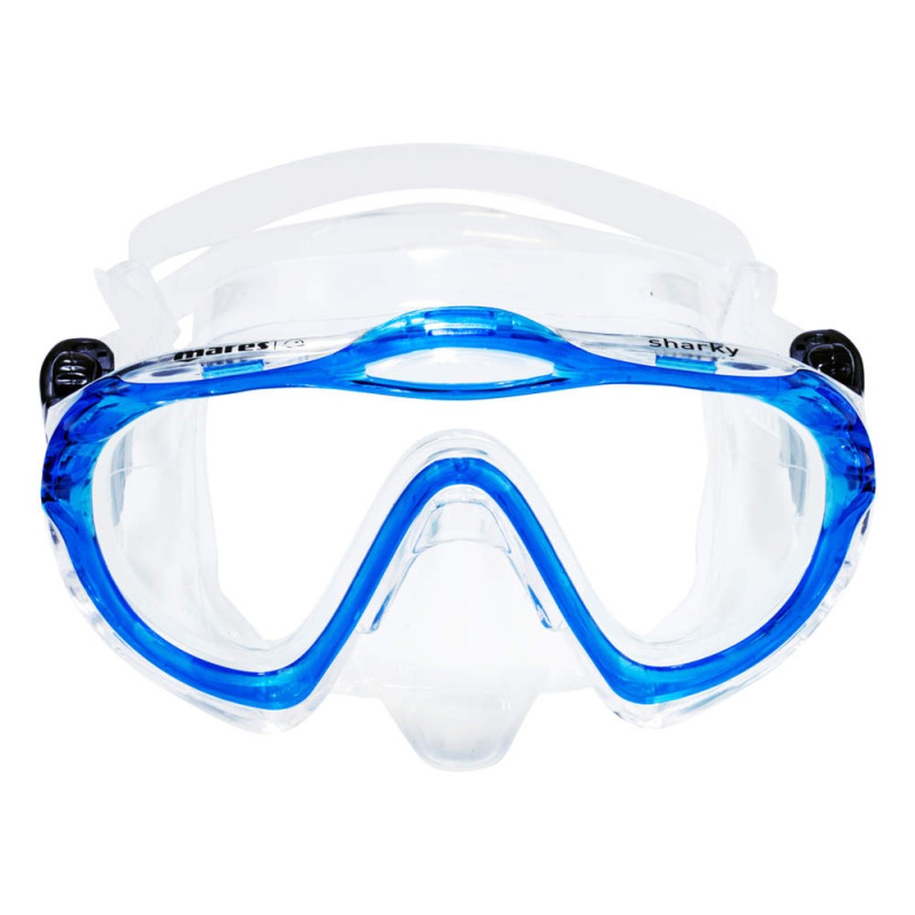 Mares Sharky 4-7 år junior maske-blå
