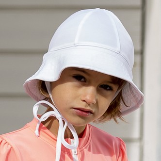 Petit Crabe Frey UV hat - white