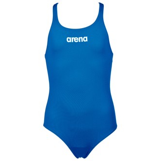 Arena solid swim pro junior badedragt royal