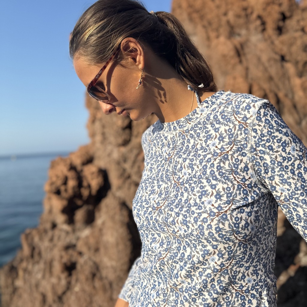 Petit Crabe Elle UV soltrøje DAME - empress