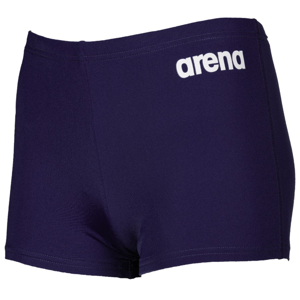 Arena solid short junior badebukser navy