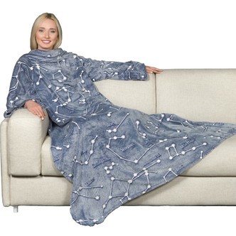 KANGURU Deluxe Glow Stjernebillede Plaid og tæppe 140 x 180 cm