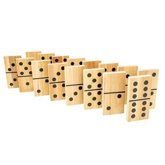Kæmpe Domino XL havespil  i Træ