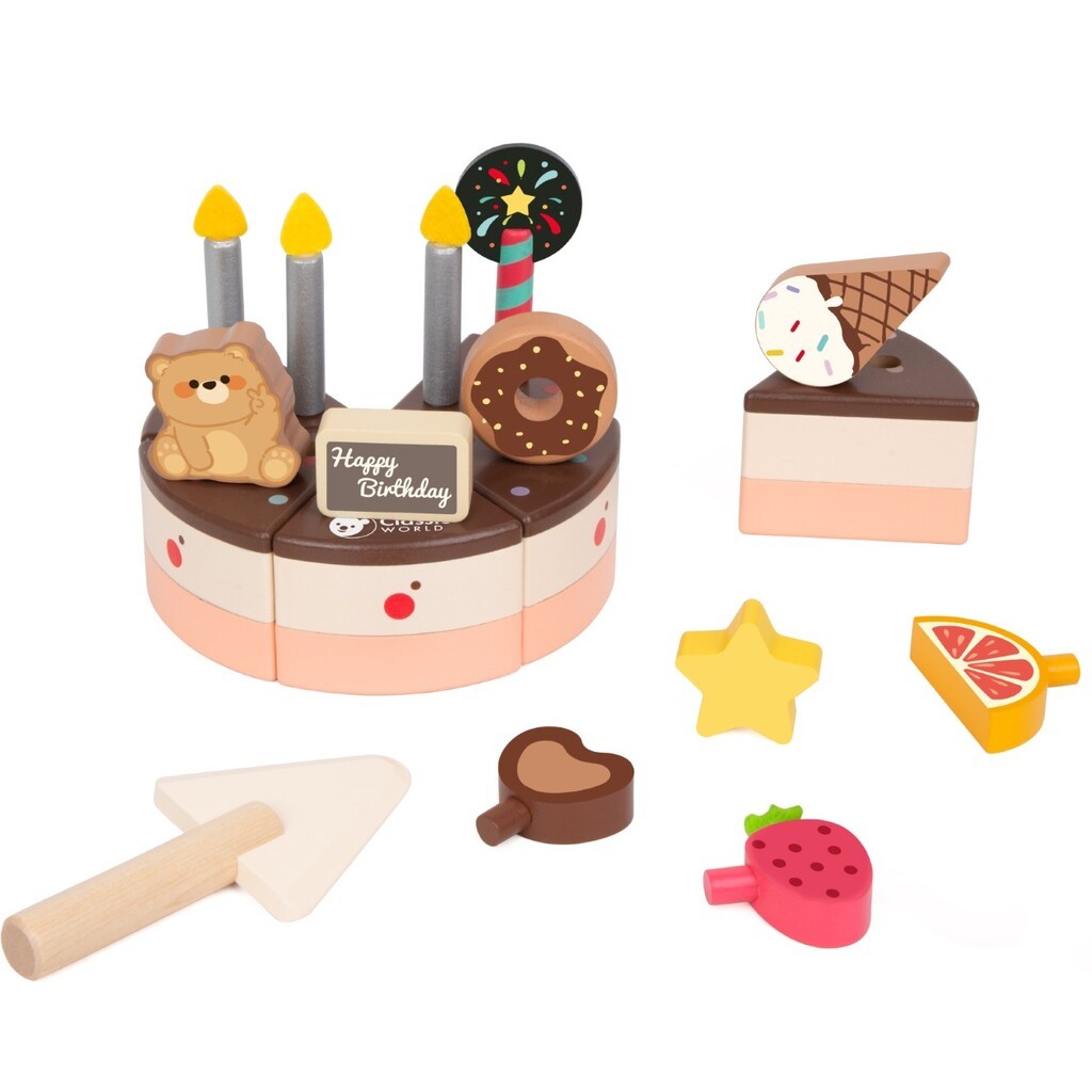 Classic World Chokoladekage træ legemad (24+ mdr)