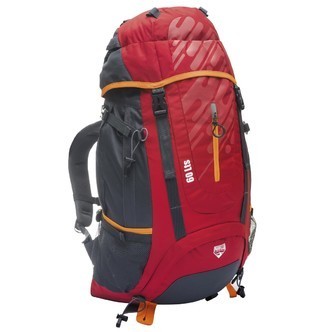 Pavillo  Ultra Trek 60L Rygsæk, Rød