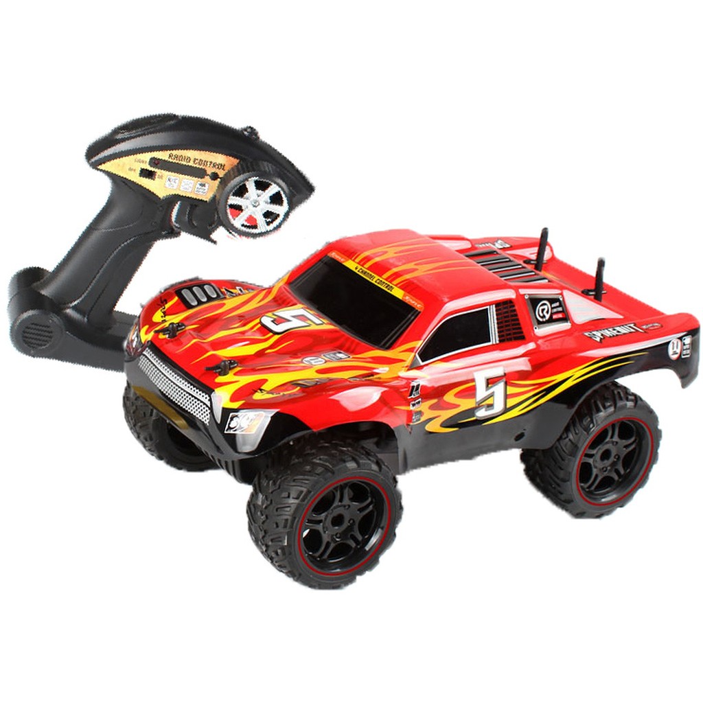 Savage Fjernstyret Truggy 1:16 2.4G, Rød