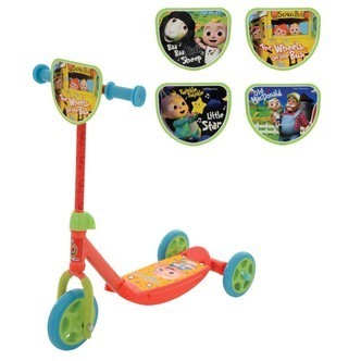 Cocomelon 4-i-1 Deluxe trehjulet løbehjul