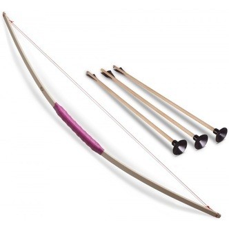 Sports Prinsesse Bue ca. 80 cm m/3 pile.