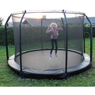 MCU-Sport NedGravet / Inground Trampolin  4.3M + Sikkerhedsnet