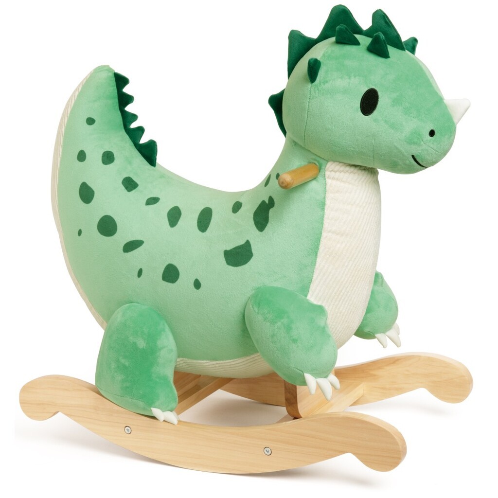 Dinosaur Gyngehest med blødt stof (12-36 M)