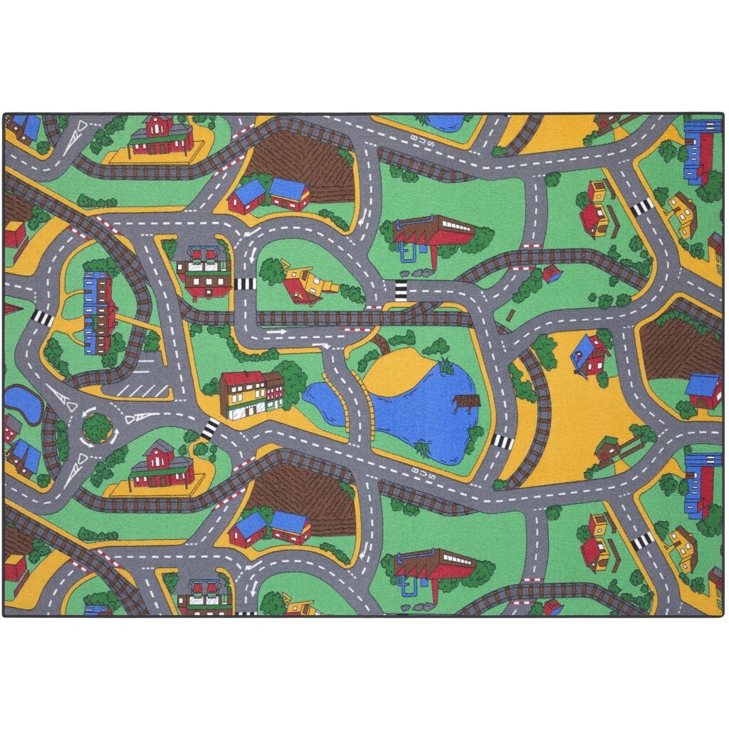 Bil Legetæppe Playtime 140 x 200 cm